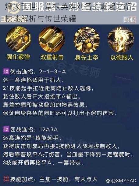 烽火乱世,草根英雄刘备的崛起之路:技能解析与传世荣耀